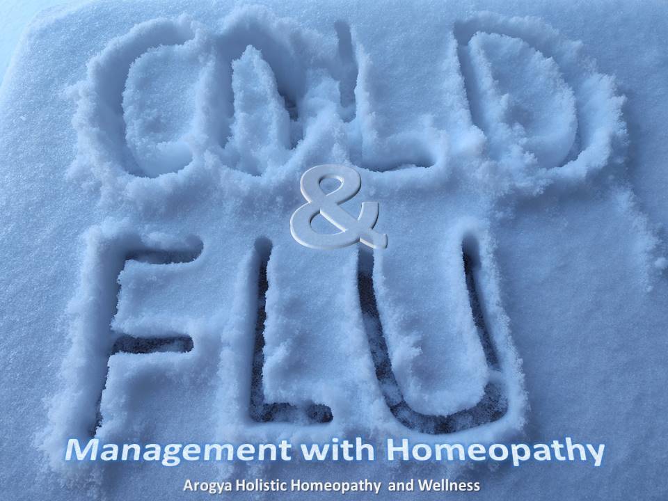 Cold & Flu - Prevention and Management with Homeopathy  